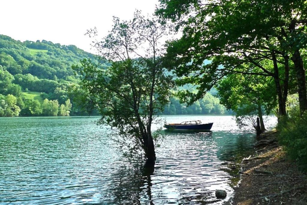 Lake House I // Alauzet Ecolodge + Nature Spa Castelnau-de-Mandailles Экстерьер фото